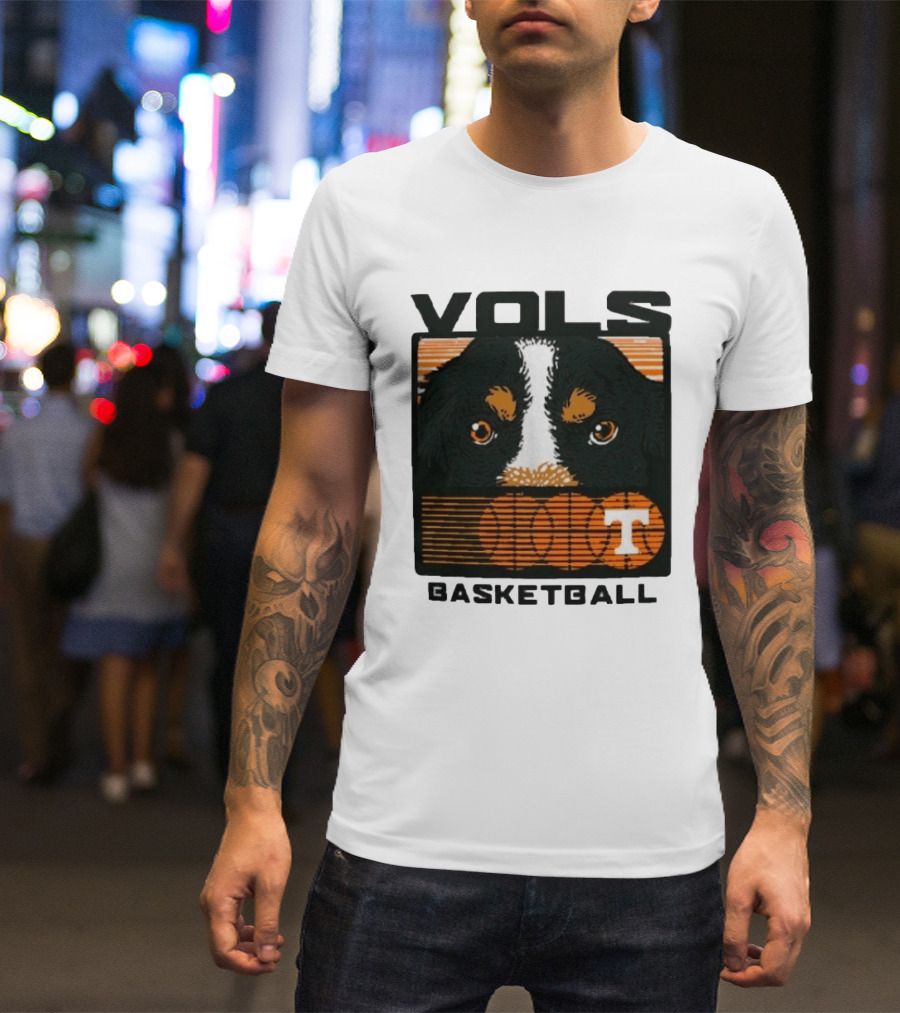 Vols Basketball Original Tennessee Volunteers Staredown T-Shirt