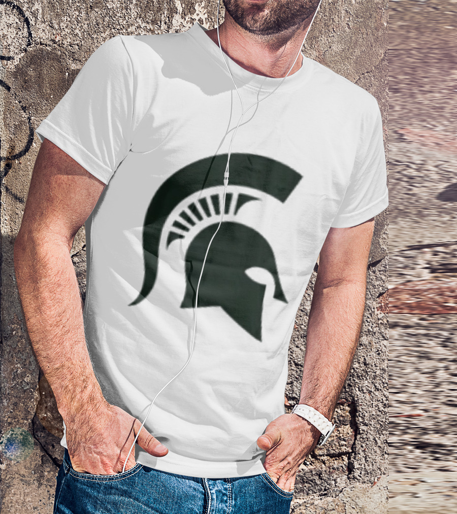 Michigan State Spartans Primary 2025 Iconic Spartan Helmet Trendy T-Shirt