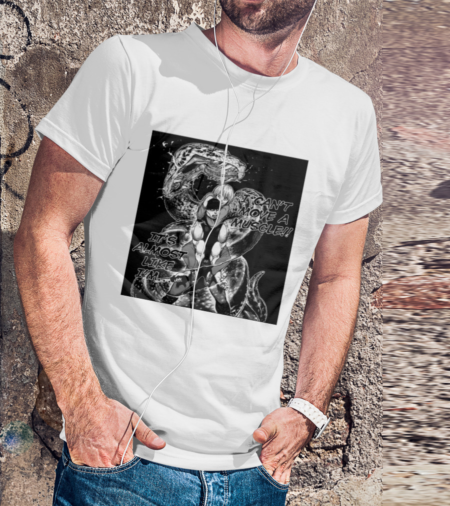 I Can't Move A Muscle It's Almost Like I'm Imai Cosmo Manga Snake Scene T-Shirt