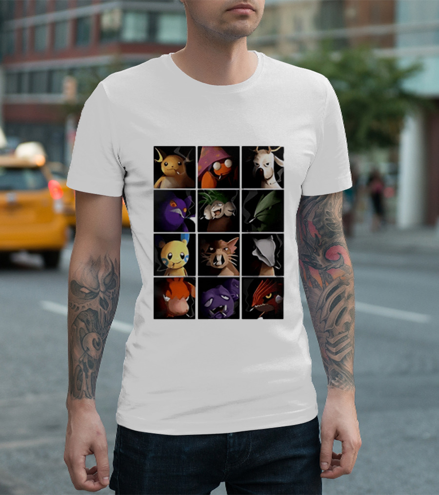 Pokemon Characters It Looks Just As Stupid When You Do It Smoking T-Shirt