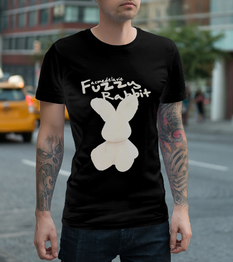 Acme De La Vie Fuzzy Rabbit ADLV Streetwear Bunny T-Shirt