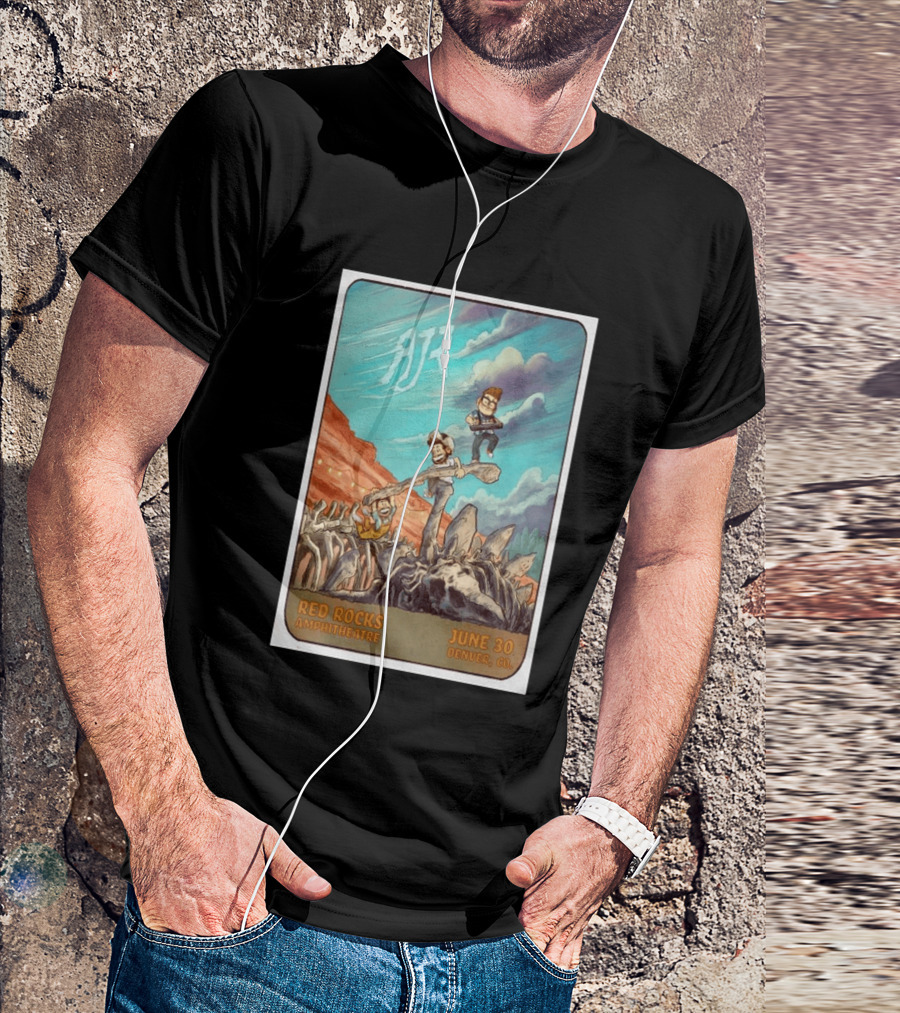 AJR Red Rocks Amphitheatre Denver June 30 2026 Morrison CO T-Shirt