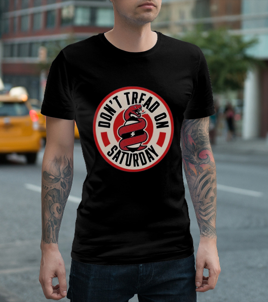 Don't Tread On Saturday Tour 2026 Snake T-Shirt