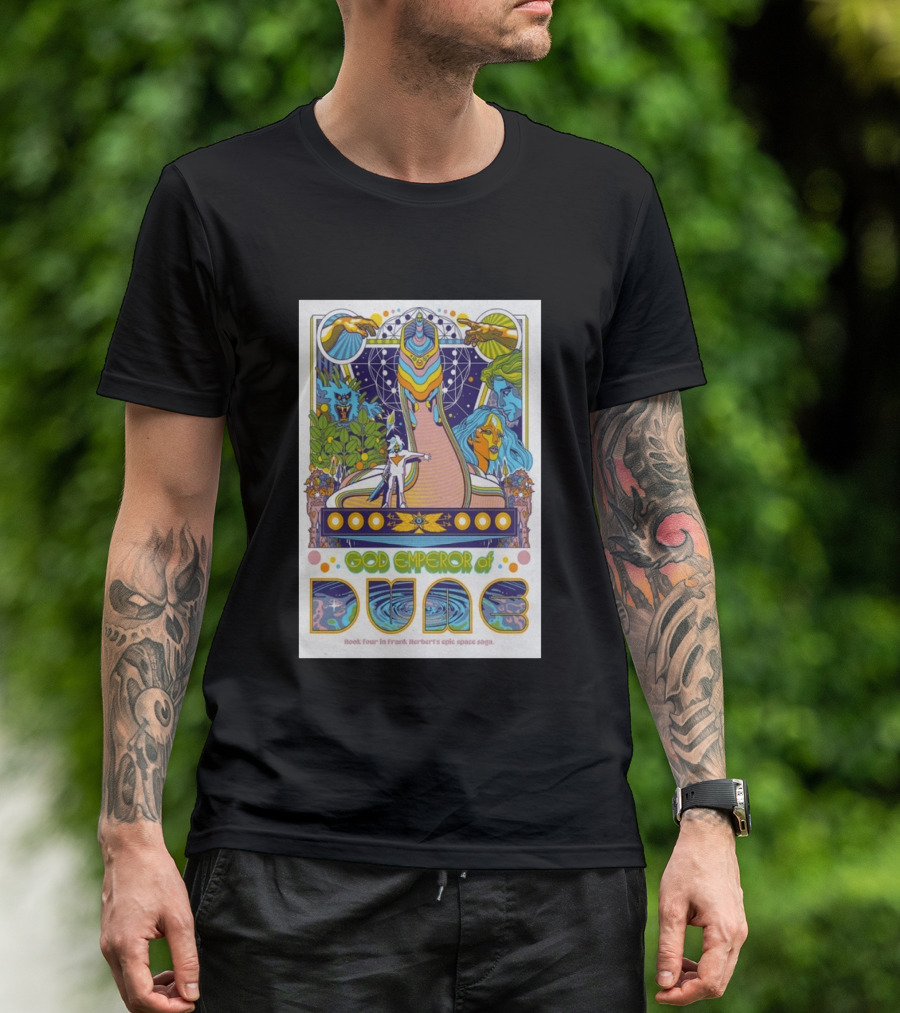 God Emperor Of Dune Book Four In Frank Herbert's Epic Space Saga T-Shirt