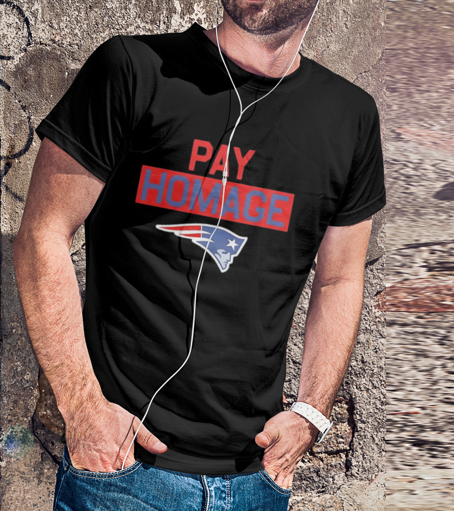 New England Patriots Pay Homage T-Shirt
