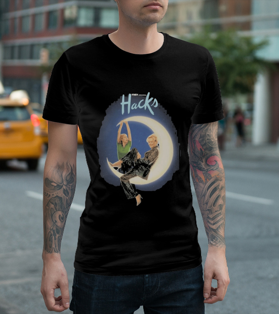 Max Original Hacks Crescent Moon Scene T-Shirt