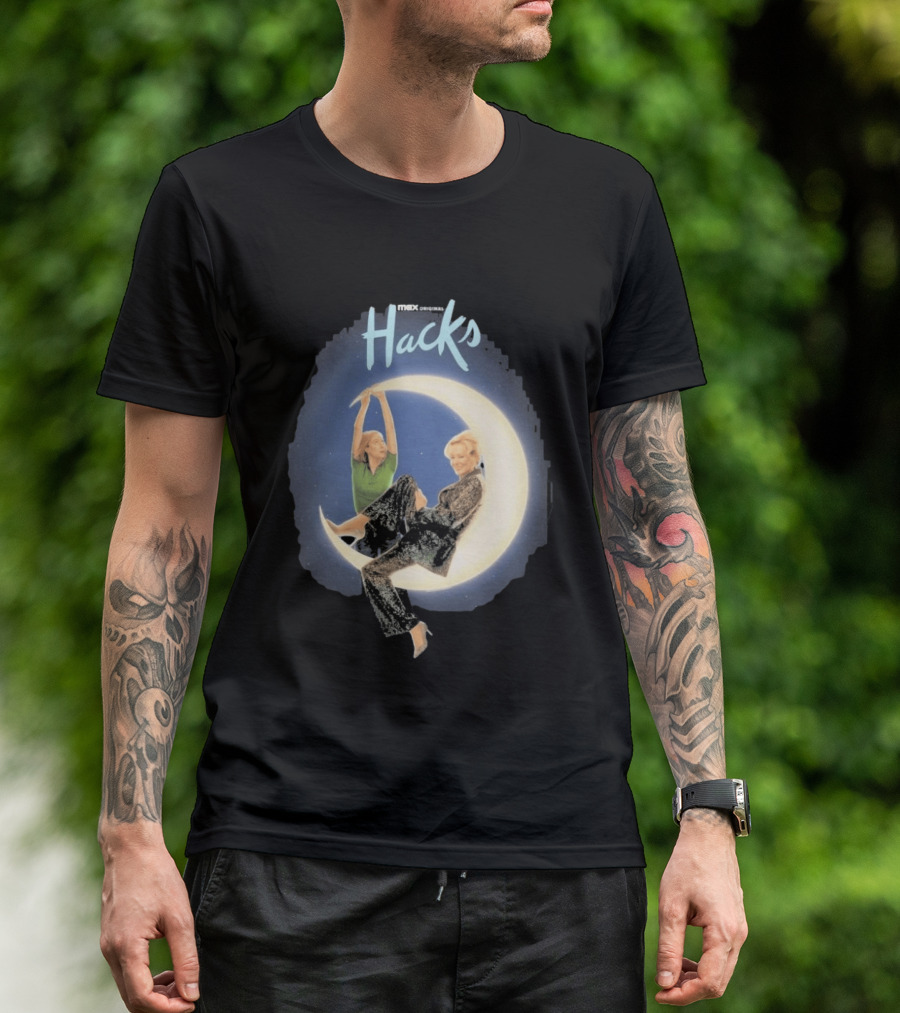 Max Original Hacks Crescent Moon Scene T-Shirt