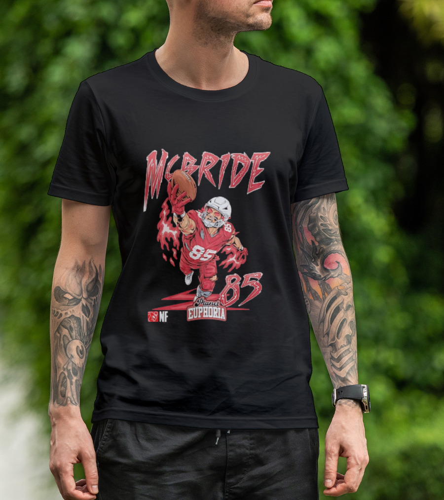 Trey McBride 85 Arizona Cardinals NFL Planet Euphoria T-Shirt