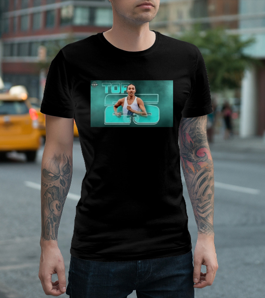 TSR Top 25 Rankings 2026 NCAA Preseason D2 Báhozhóni Church GV T-Shirt