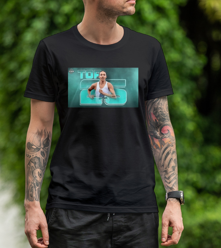 TSR Top 25 Rankings 2026 NCAA Preseason D2 Báhozhóni Church GV T-Shirt