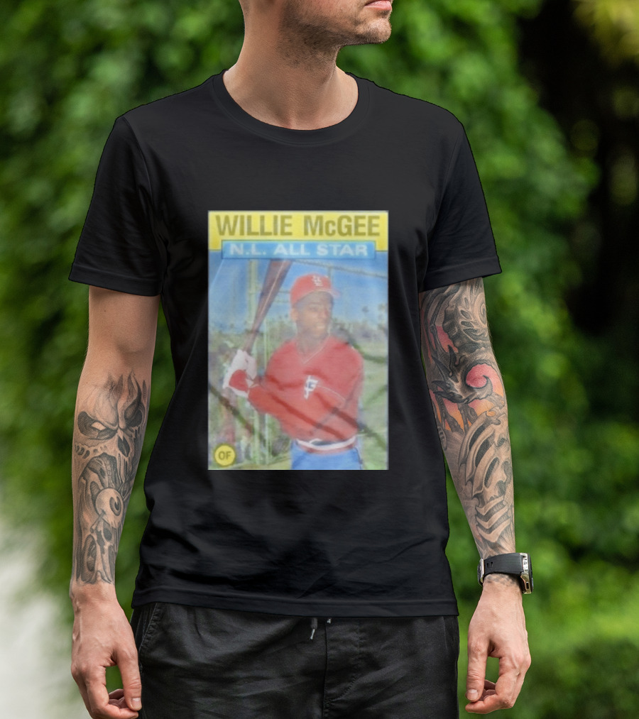 WILLIE McGEE N.L. ALL STAR OF T-Shirt