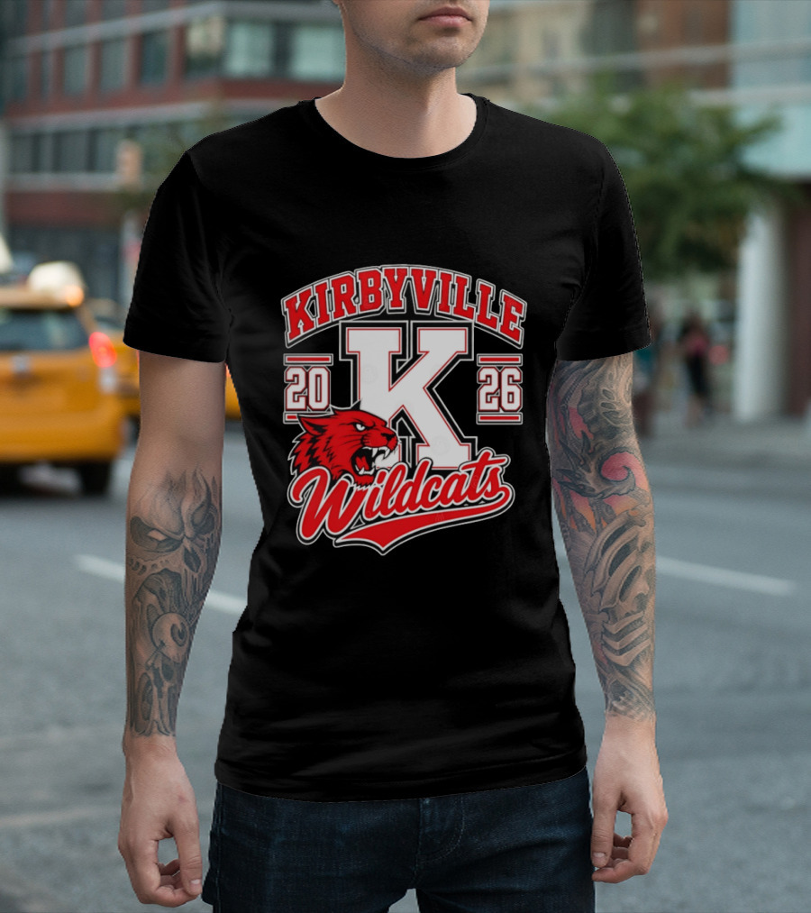 Kirbyville Wildcats K 2026 School Spirit T-Shirt