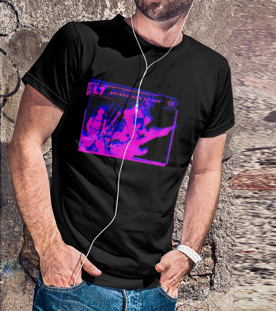 L7 Bricks Are Heavy Band Grunge Alternative Rock Album Cover T-Shirt