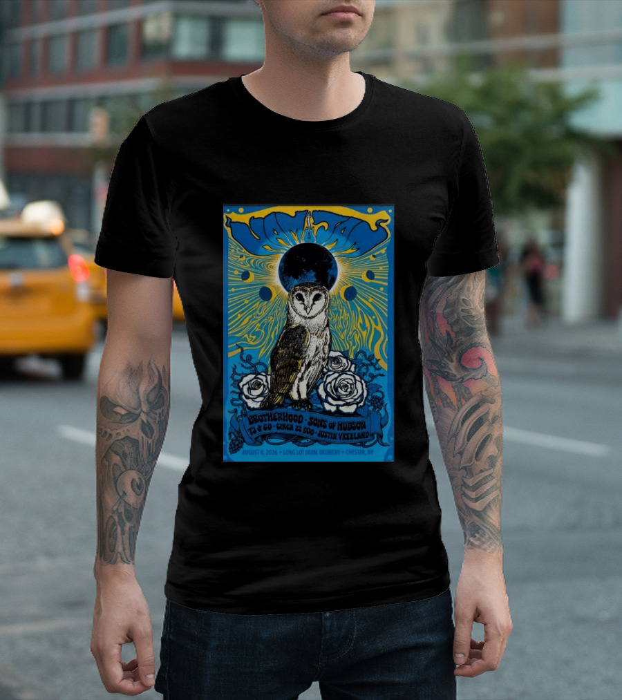 Vampay August 8 2026 Brotherhood Sons Of Hudson Long Lot Farm Chester NY & Co Circa 22 Duo Justin Vreeland T-Shirt