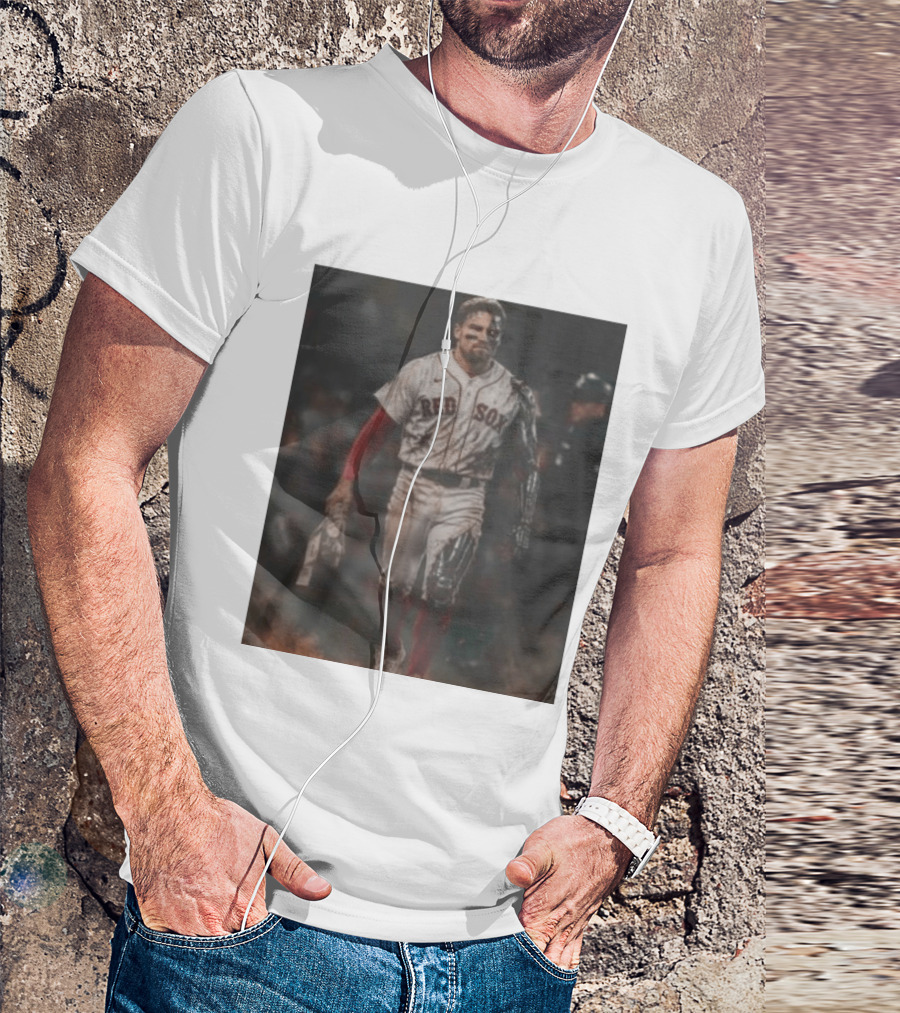 Caleb Durbin The Durbinator Red Sox Cyborg Player T-Shirt
