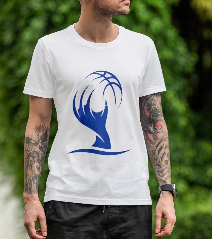 Cleveland Sirens The Claw Basketball Blue Wave T-Shirt