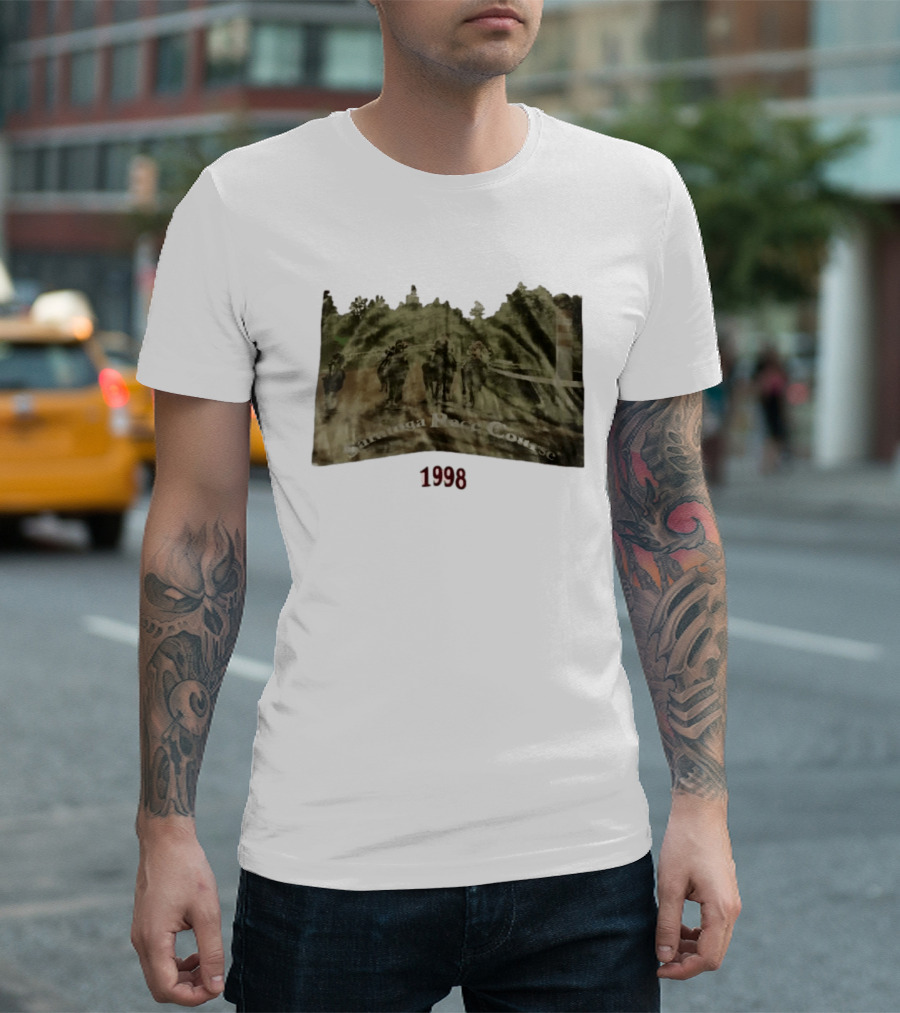 Saratoga Race Course 1998 Horse Racing Thoroughbred Event Saratoga Springs T-Shirt