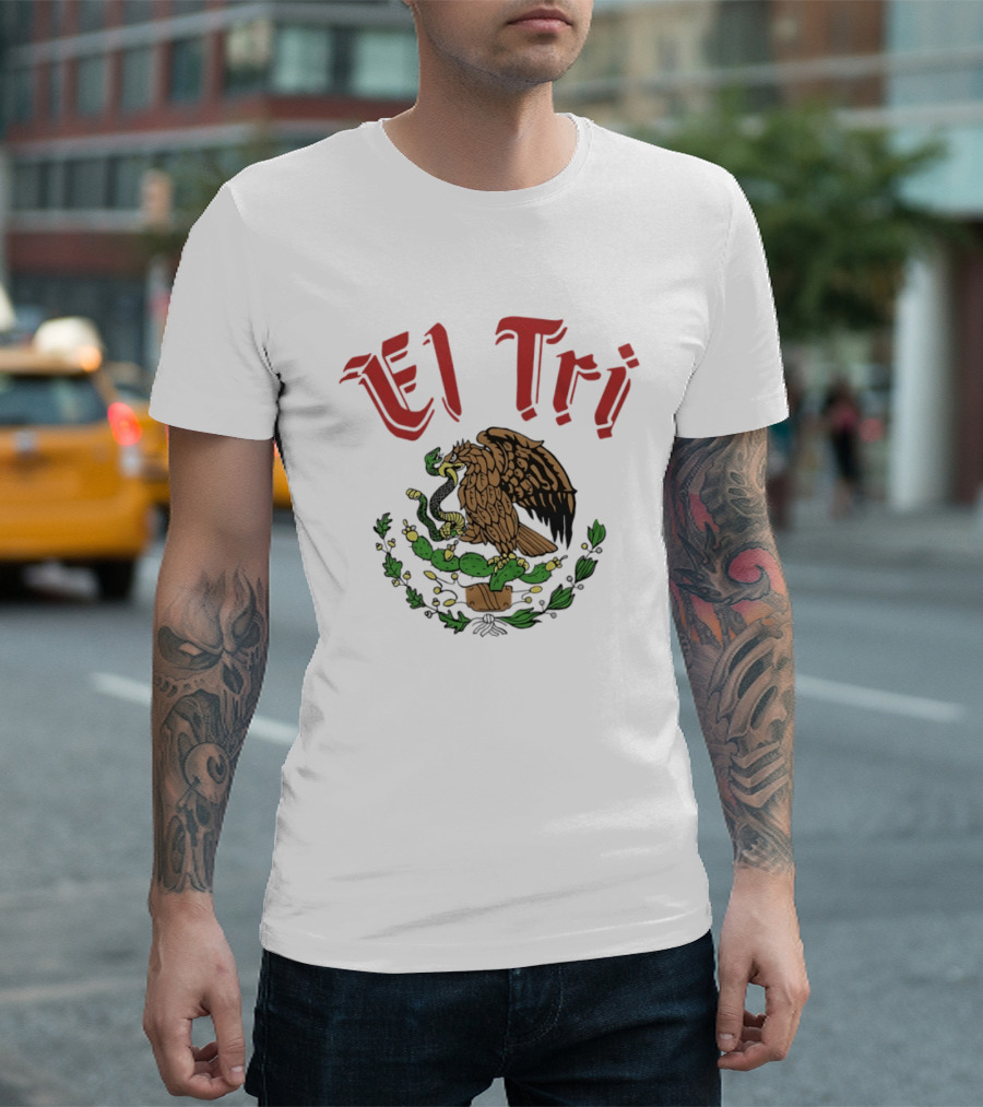 El Tri Mexico By Alex Lora Eagle And Serpent T-Shirt