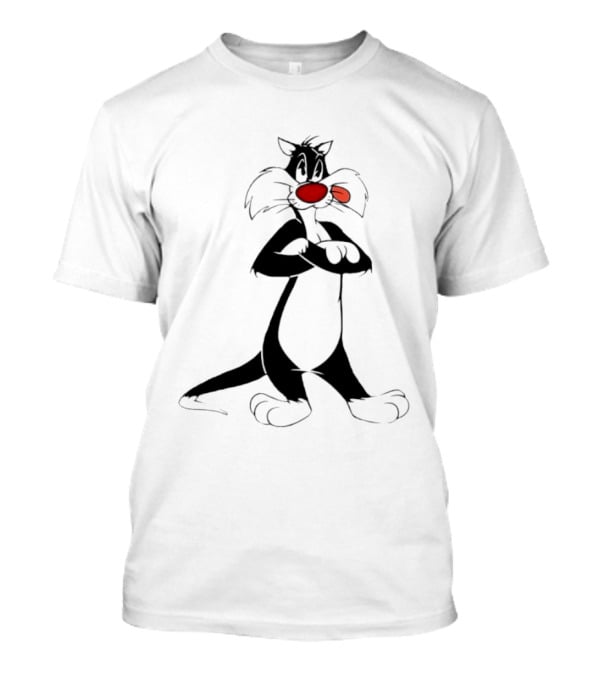 Sylvester The Cat Looney Tunes Warner Bros T-Shirt