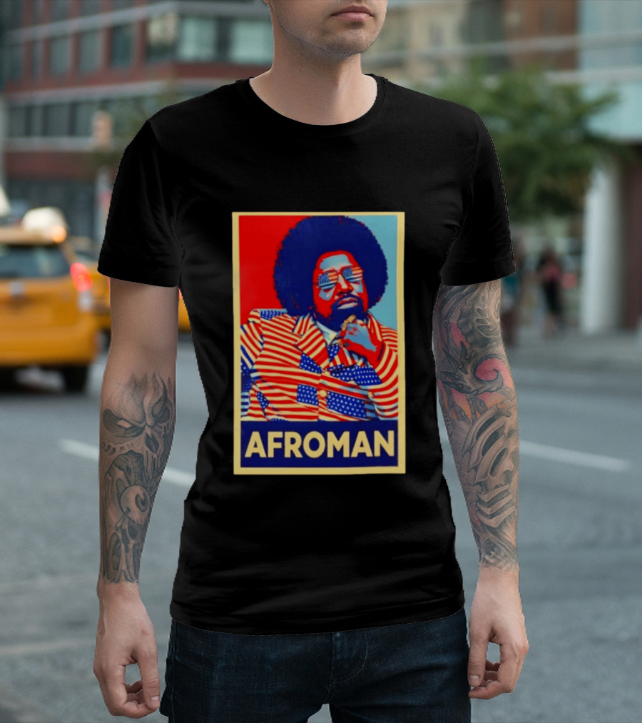 Afroman American Flag Glass Hope 2026 T-Shirt