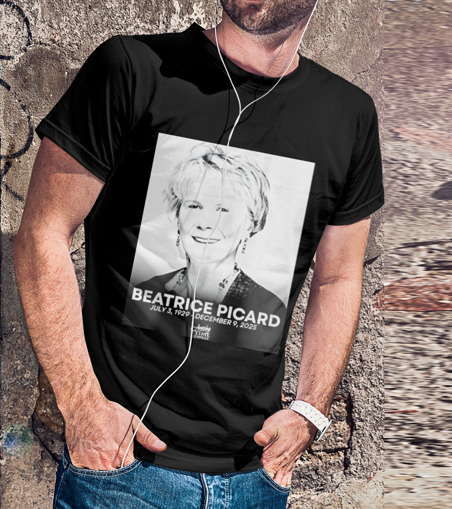 BEATRICE PICARD JULY 3 1929 DECEMBER 9 2025 America's Time Capsule T-Shirt