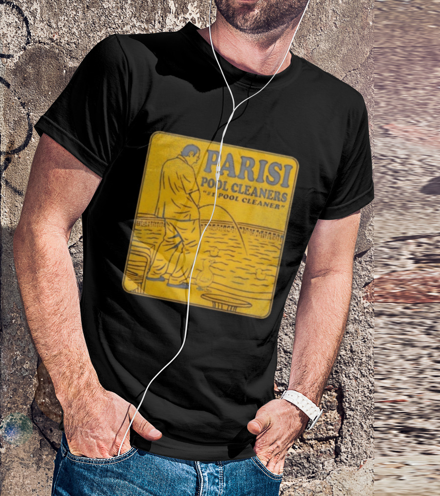 Parisi Pool Cleaners "#1 Pool Cleaner" Vintage Humorous T-Shirt