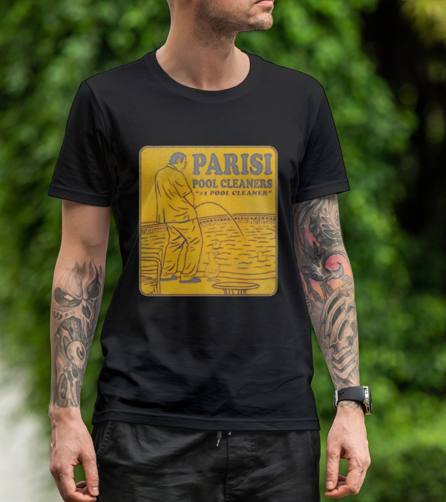 Parisi Pool Cleaners "#1 Pool Cleaner" Vintage Humorous T-Shirt