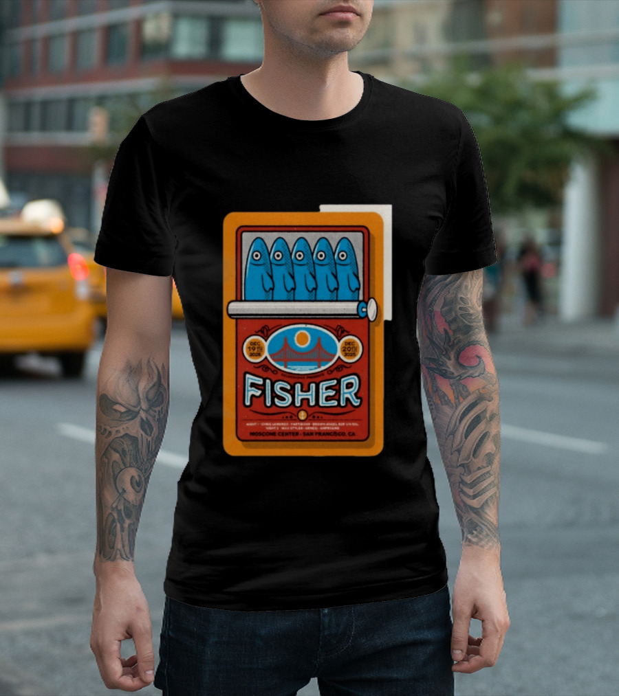 Fisher Moscone Center San Francisco December 19 20 2025 Vintage Pop T-Shirt