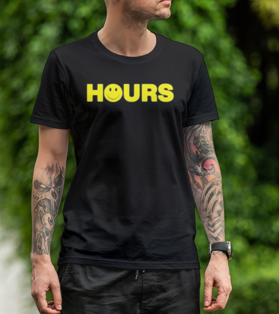 Original Ki Slash Ki 5 Hour 2025 Yellow Smiley Hours T-Shirt