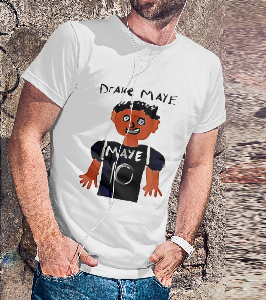Drake Maye 10 Caricature Drawing New England Patriots T-Shirt