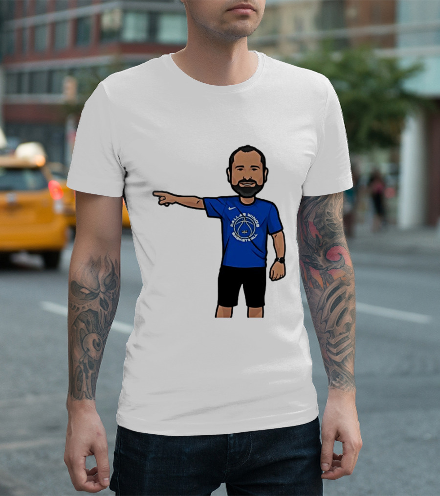Dallas Wings Basketball Coach Jose Fernandez Classic Nike T-Shirt