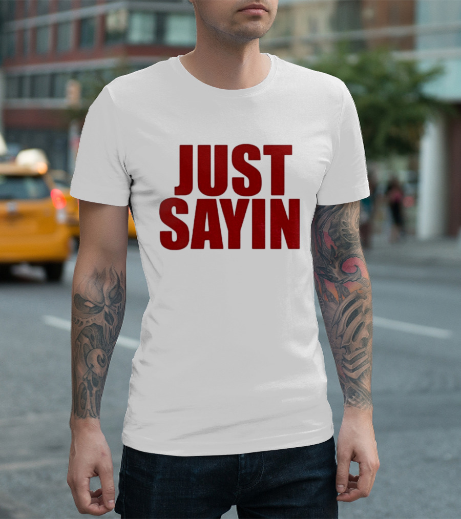 Ohio State Buckeyes Football 2025 Julian Sayin Just Sayin T-Shirt