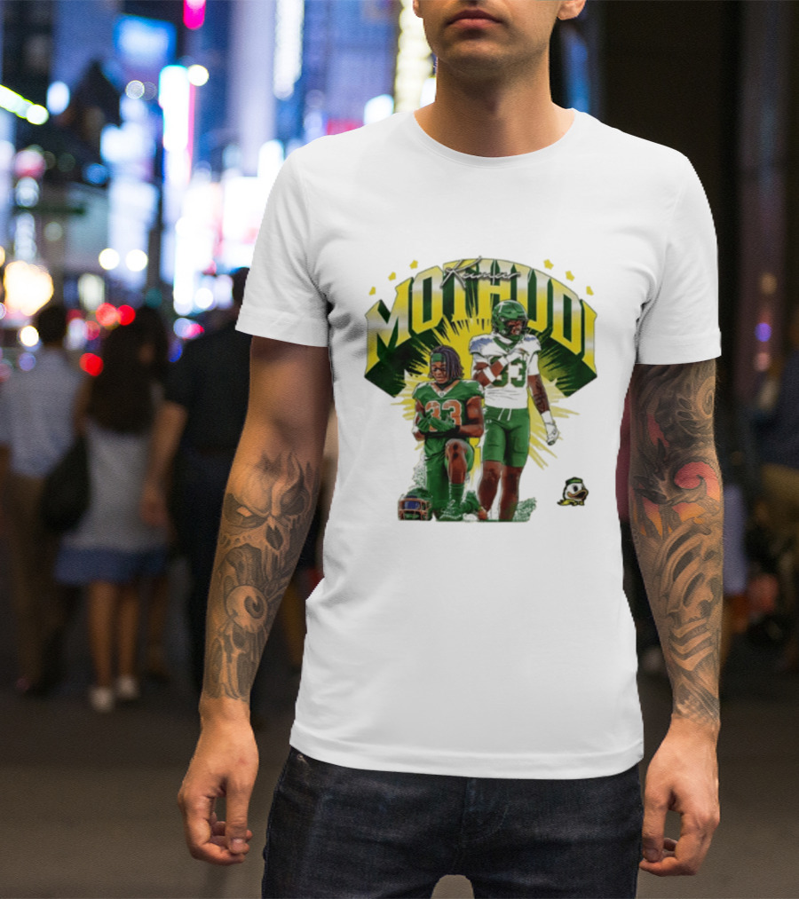 Kamar Mothudi Oregon Ducks Linebacker 33 Football Player T-Shirt