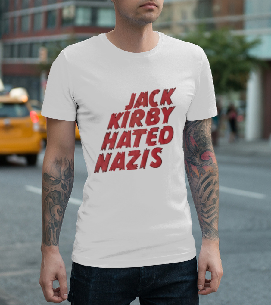 Jack Kirby Hated Nazis Limited Edition T-Shirt