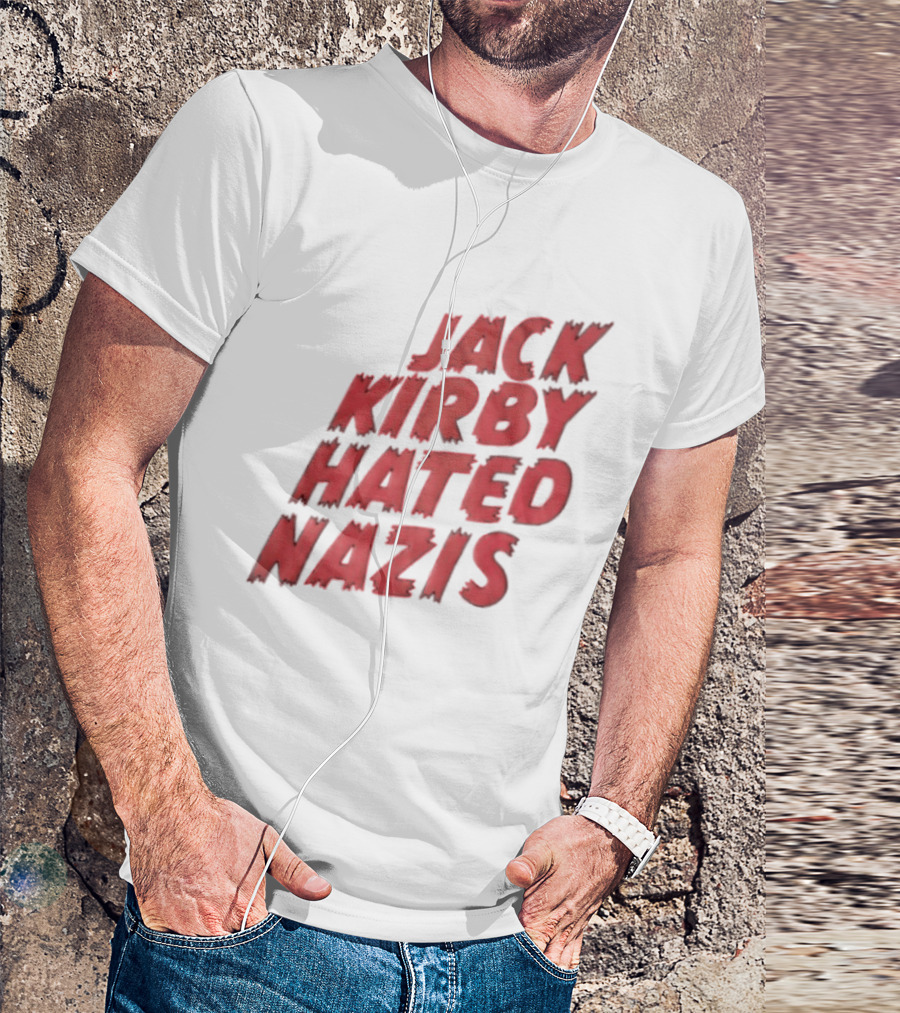Jack Kirby Hated Nazis Limited Edition T-Shirt