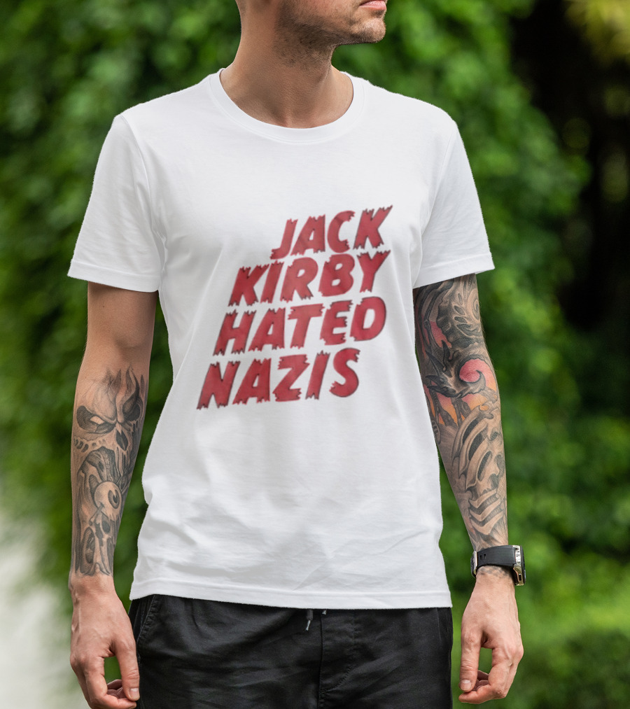 Jack Kirby Hated Nazis Limited Edition T-Shirt