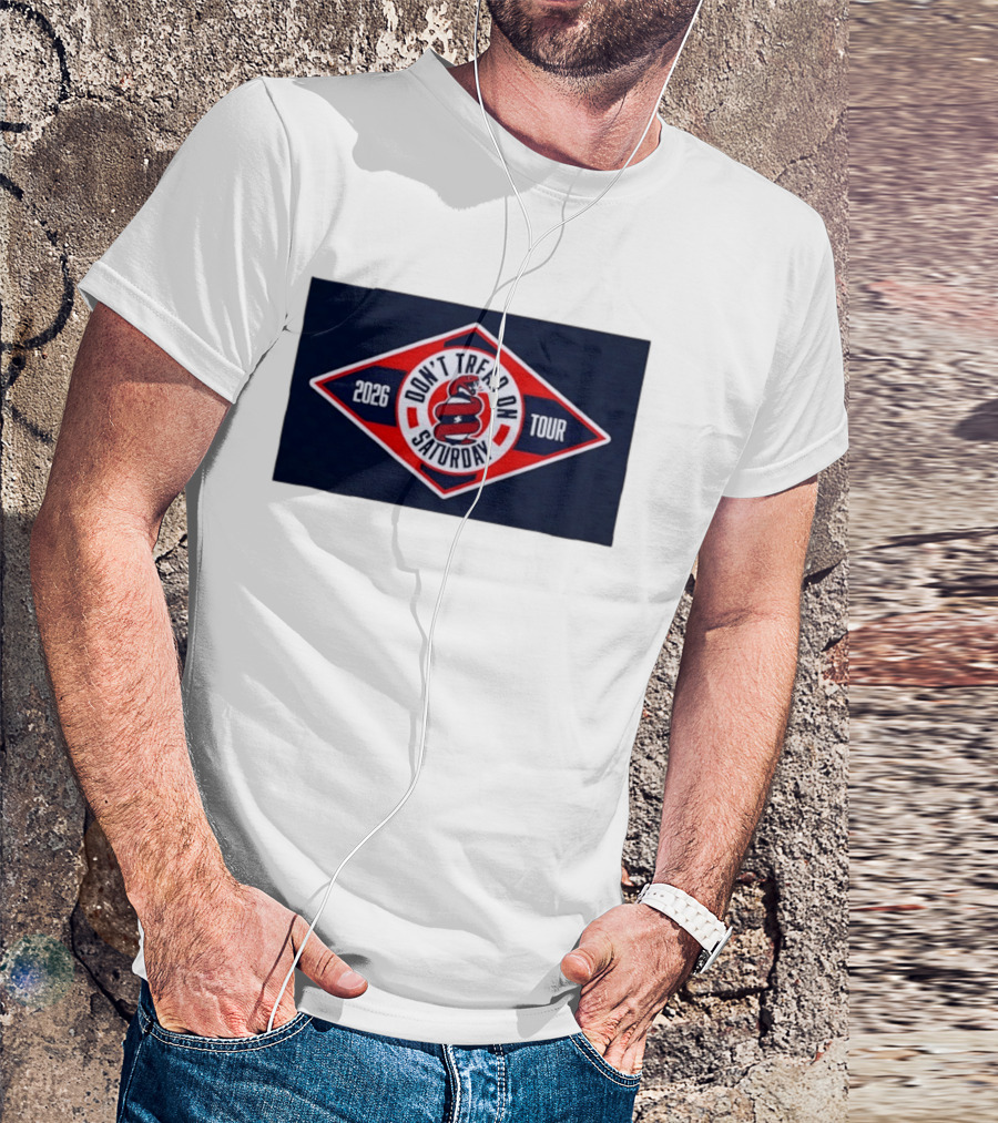 Don't Tread On Saturday 2026 Tour Snake Emblem College Football T-Shirt