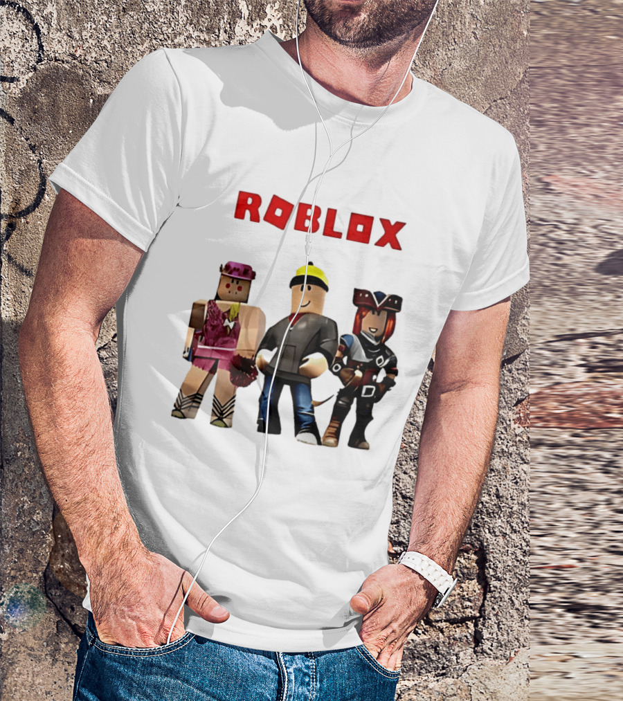 Roblox Cartoon Characters Game Adventure T-Shirt