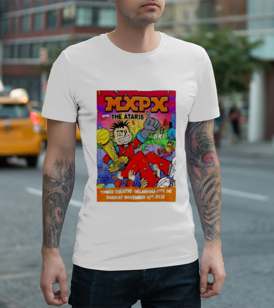 Mxpx With The Ataris Tower Theatre Oklahoma City November 16 2025 T-Shirt