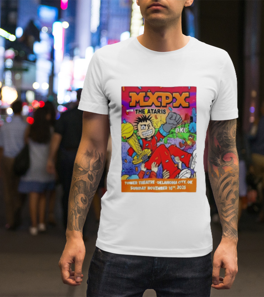 Mxpx With The Ataris Tower Theatre Oklahoma City November 16 2025 T-Shirt