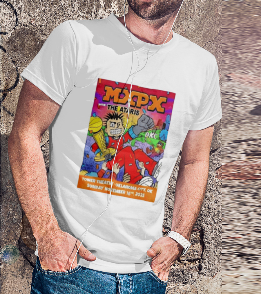 Mxpx With The Ataris Tower Theatre Oklahoma City November 16 2025 T-Shirt