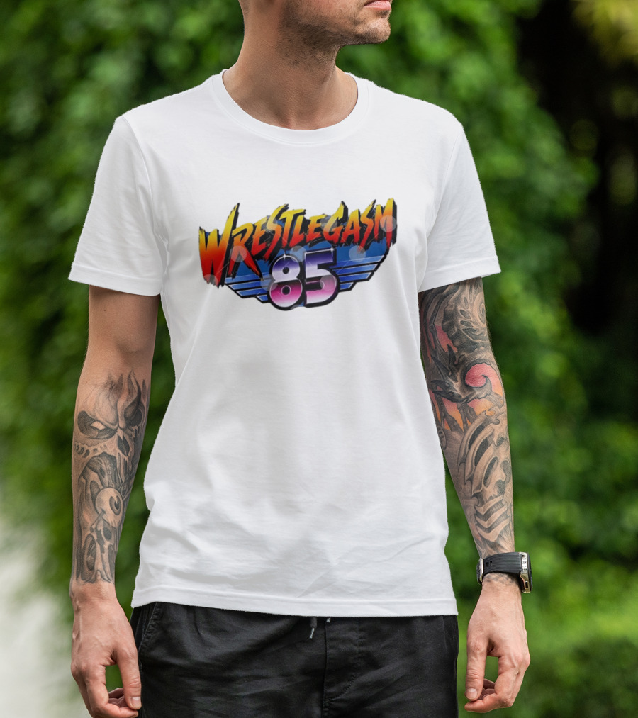 Wrestlegasm 85 Retro Wrestling 80s T-Shirt