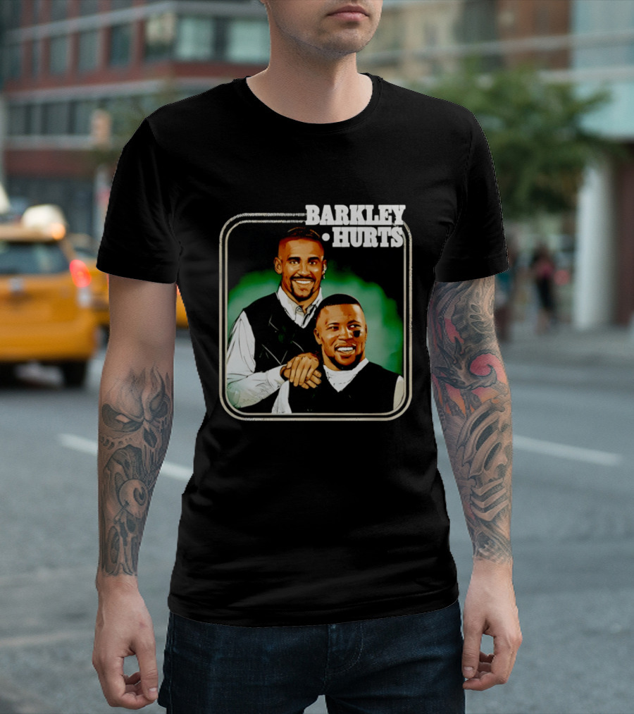 Barkley Hurts Philadelphia Eagles Comedy Show Parody 90s T-Shirt