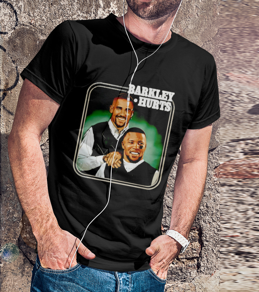 Barkley Hurts Philadelphia Eagles Comedy Show Parody 90s T-Shirt