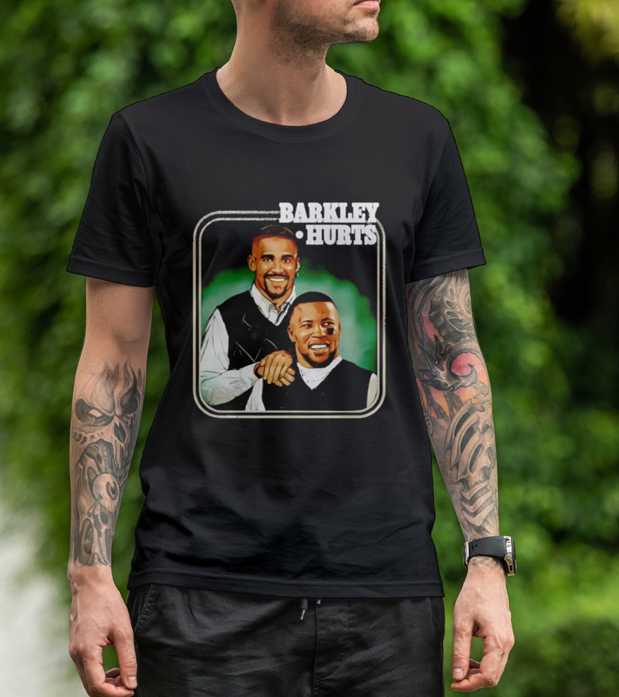 Barkley Hurts Philadelphia Eagles Comedy Show Parody 90s T-Shirt