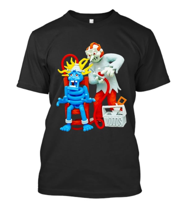 Friday The 13th Jason Voorhees Electrocution Scene Woods T-Shirt