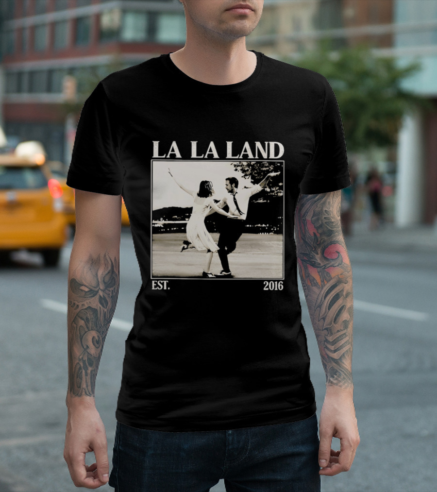La La Land Est 2016 Dance Scene Emma Stone Ryan Gosling T-Shirt