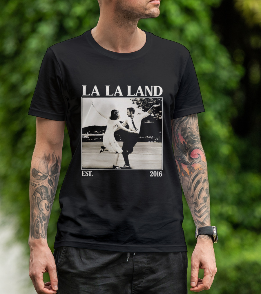 La La Land Est 2016 Dance Scene Emma Stone Ryan Gosling T-Shirt