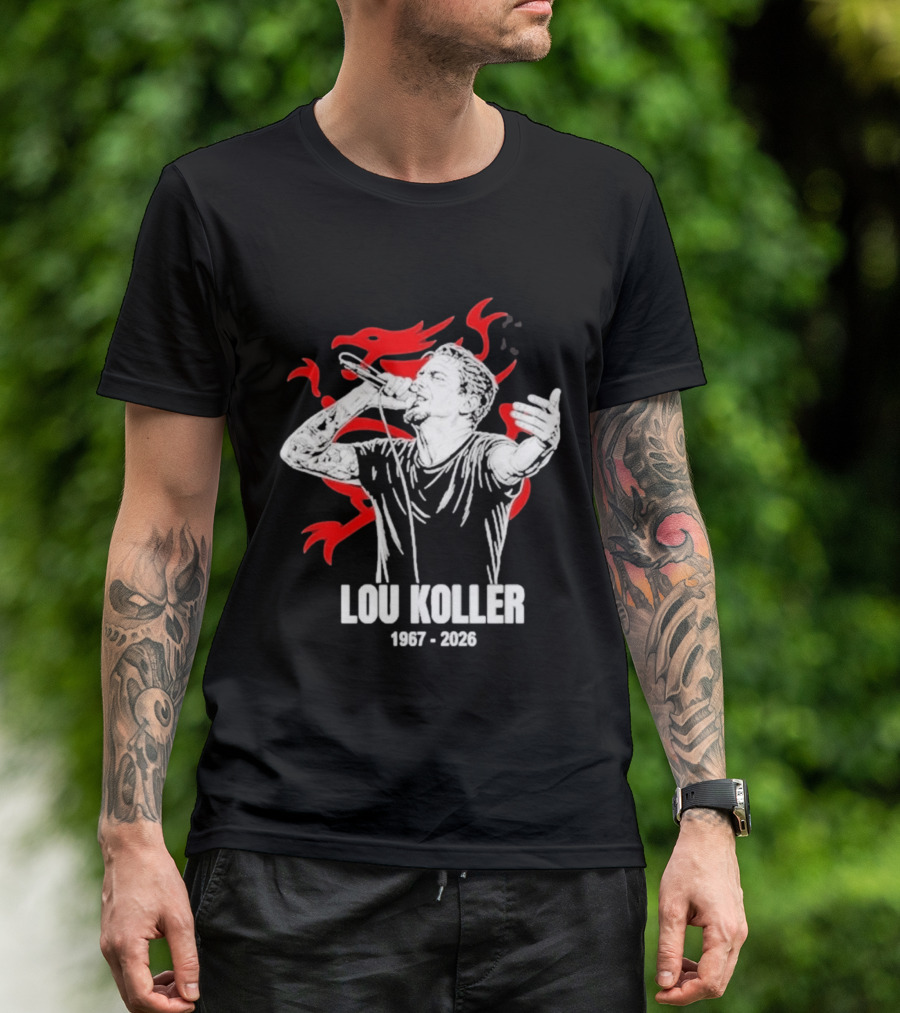 Lou Koller 1967 2026 Sick Of It All Mic Dragon T-Shirt