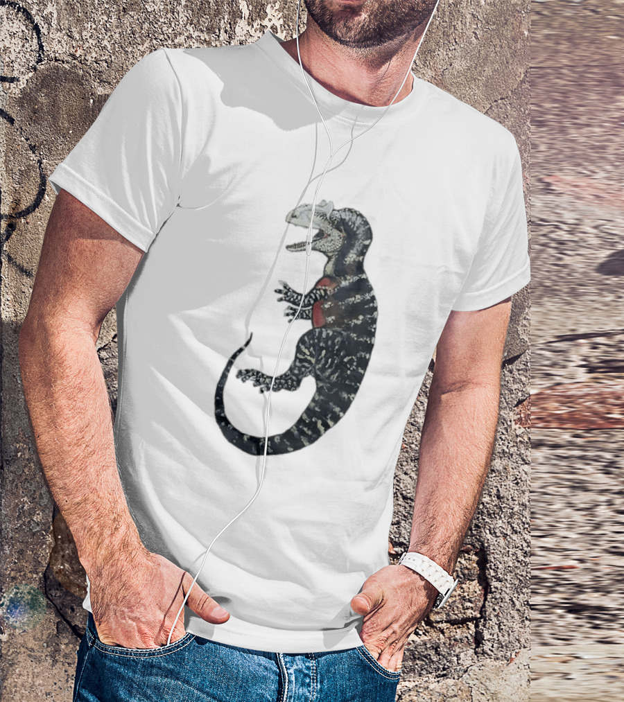 Allosaurus Dinosaur Prehistoric Paleontology Detailed Fossil T-Shirt